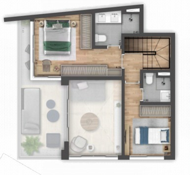 Imagem 28 de 28 de Studio Residencial Para Venda, Indianópolis, São Paulo - St6989. - St6989-inc