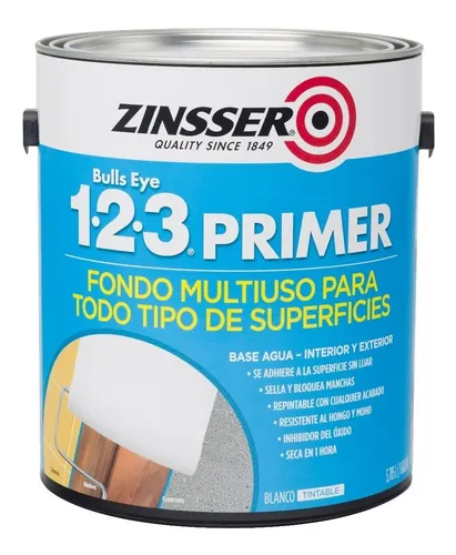 comprar Pintura 123 Primer Zinsser Fondo Imprimante Multiuso 0,946 L