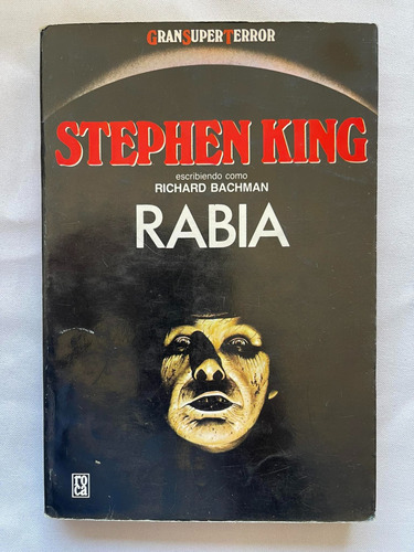 Stephen King Rabia Primera Edición  1987
