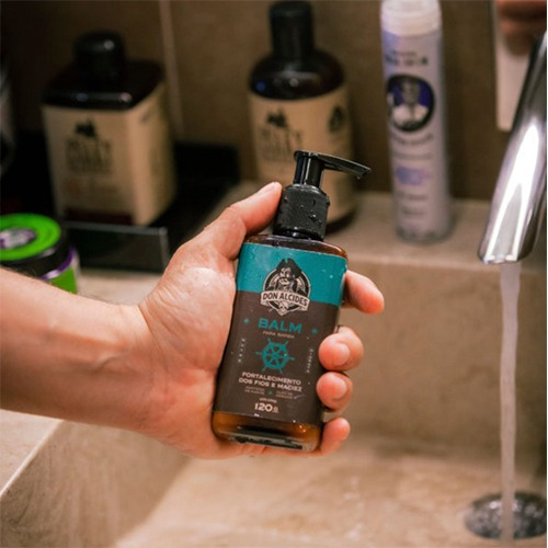 Imagem 5 de 8 de Balm Hidratante Para Barba 120ml Calico Jack - Don Alcides