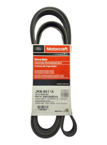 Correa Unica Fusion 3.0l Motorcraft