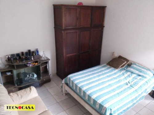 Imagem 1 de 12 de Casa Com 01 Dormitório Para Venda No Bairro Vila Tupi Em Praia Grande/sp. - Ca3643
