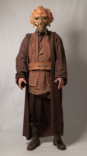 Traje Disfraz De Star Wars Para Adulto  Plo Koon 