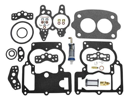 Kit De Carburador Rochester 2 Bocas Motor Mercruiser 140-165