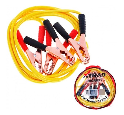 Cabo Auxiliar Partida Bateria Chupeta 800amp Lelong