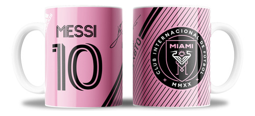 10 Plantillas Para Sublimar Tazas - Messi Inter Miami 02