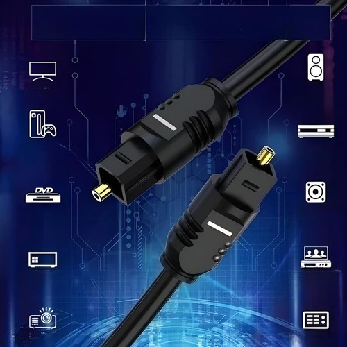 Cable Audio Digital Toslink Fibra Optica