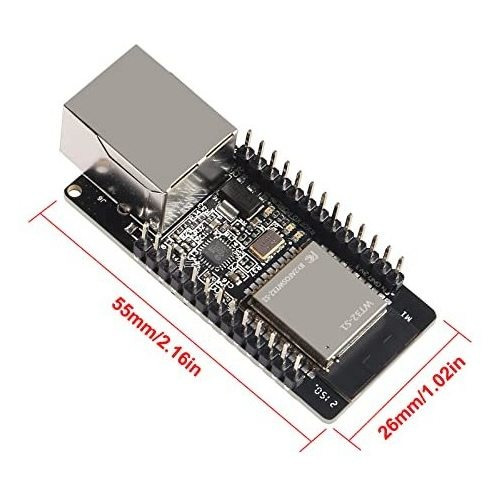 Paquete De 2 Módulos Dweii Wt32-eth01 Esp32 Ethernet Wifi Bl