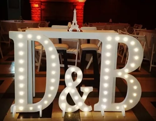 Letras Luminosas Decorativas Para Fiestas