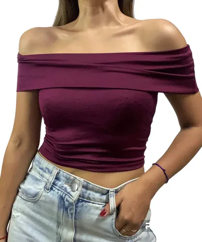 Top cuello bote hotsell