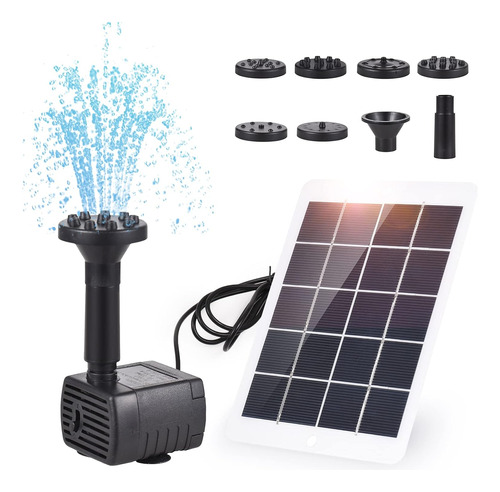 Solar Water Pump Kit Bird Bath Solar Fountain Pump With