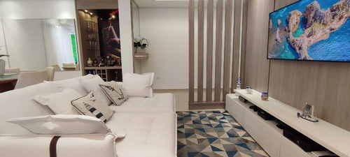 Imagem 9 de 30 de Apartamento Vista Mar E Porteira Fechada Com 2 Dormitórios À Venda, 106 M² Por R$ 1.120.000 - Aviação - Praia Grande/sp - Ap3389