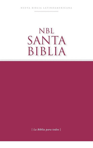 Nueva Biblia Latinoamericana - Edición Económica