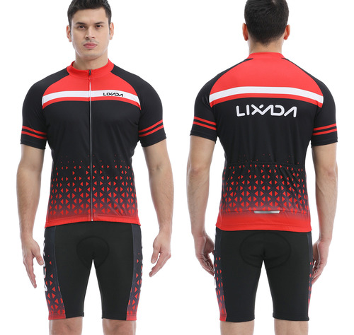 Maillot De Ciclismo De Secado Rápido, Acolchado, Manga Corta