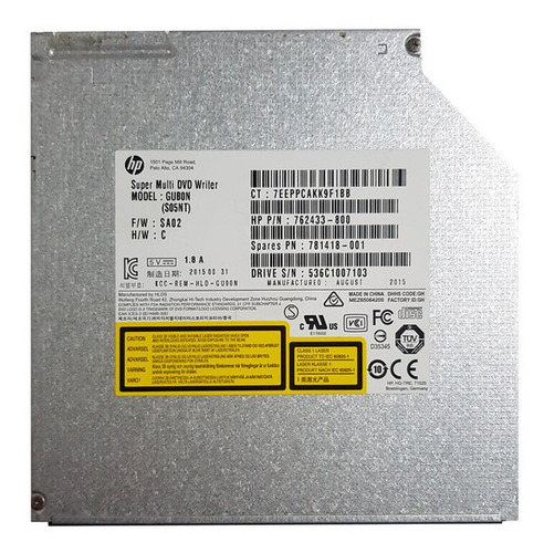 Lector Dvd Para Hp 20 E112la