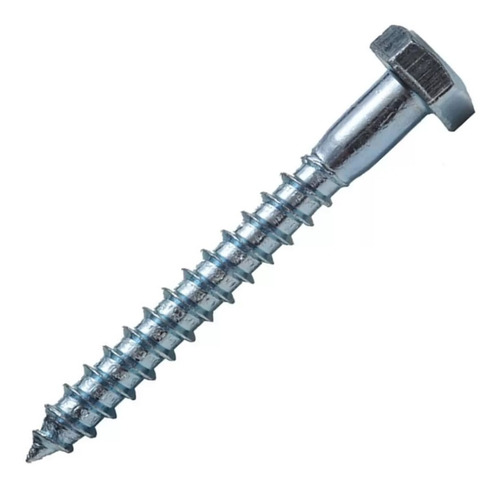 Parafuso Sextavado Rosca Soberba 1/4x60 10mm Caixa 100 Peças