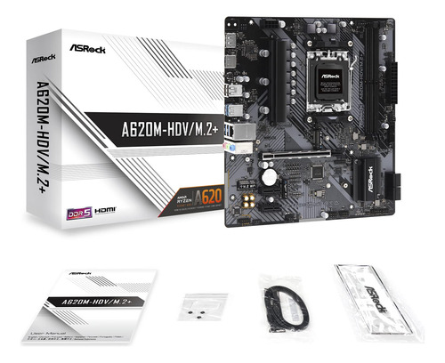 Placa Madre Asrock A620m-hdv/m.2+ Socket Am5