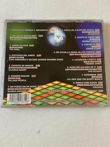 Various / Por Fin Es Viernes 2 Cd X2 1999 Mx Disco Impecable (Usado)