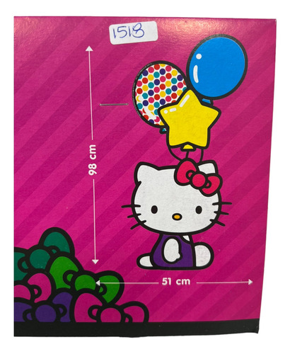 Adorno Movil Hello Kitty Fiesta Decoración Poster Pared Gm