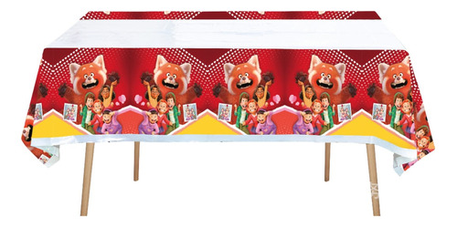 Mantel Decorativo Para Fiesta Diferentes Diseños 180x108cm Color Variado Red