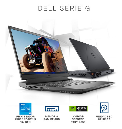 Laptop Dell Gaming Nbg15 Ci5 13450hx Rtx 3050 8gb Ram 512ssd