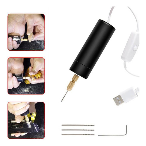 Mini Taladro Usb Para Joyeria Y Artesania