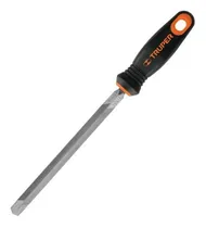 Comprar Lima 8'' Triangular Pesada Con Mango Doble Inyección Truper