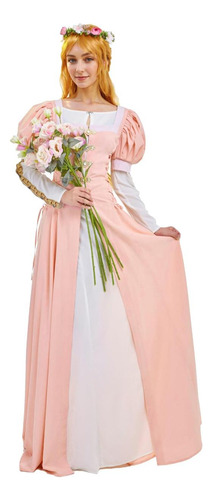 Daizbella Vestido Renacentista Vestido Medieval Para Mujer C