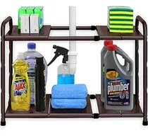 Comprar Estante Organizador Extensible Para Debajo Del Fregadero