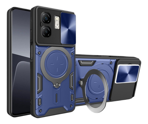 H Funda Con Soporte Magnético Para Infinix Smart 9 / Hot 50i