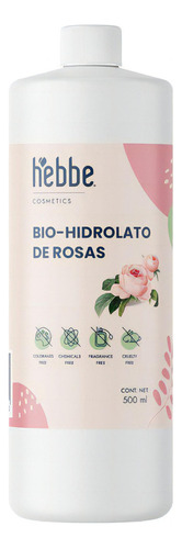 Agua De Rosas Sin Colorantes Tónico Facial (hidrolato) 500ml Tipo De Piel Hamamelis