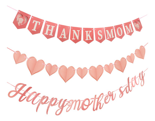 Banner Banner Banner Para El Día De La Madre En Forma De Cor