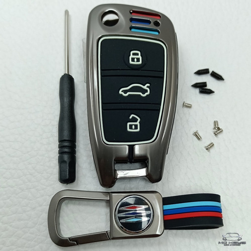 Qu Funda Llave Audi A1 A2 A3 A4 A6 Q5 Q7 Tt Zinc Premium