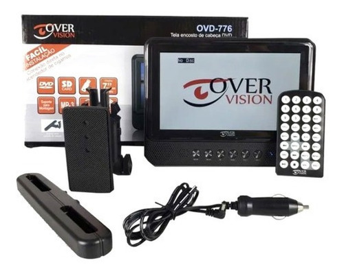 Imagem 2 de 5 de Encosto De Cabeça Tela 7 Portatil Universal Gm Onix