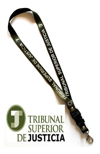 Cinta Porta Credencial Tribunal Superior De Justicia 