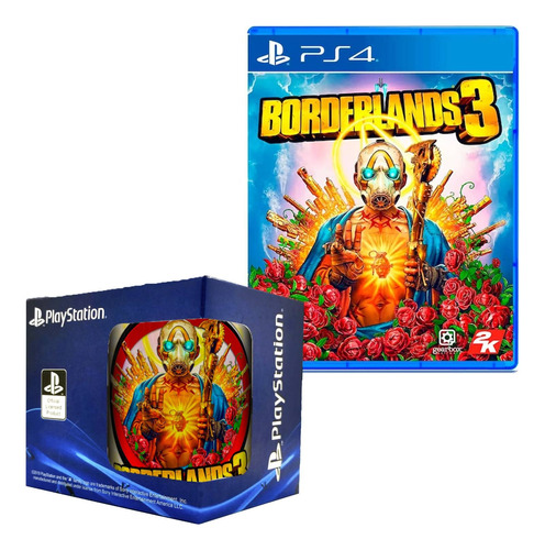 Borderlands 3 Doble Versión Playstation 4 + Taza
