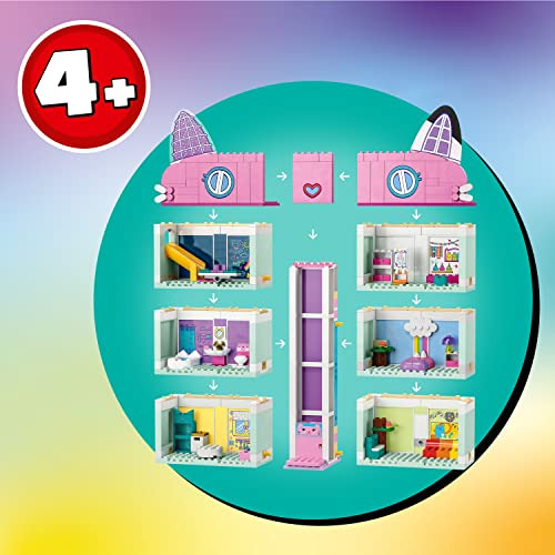 Set De Juguetes De Construcción Lego Gabbys Dollhouse 10788