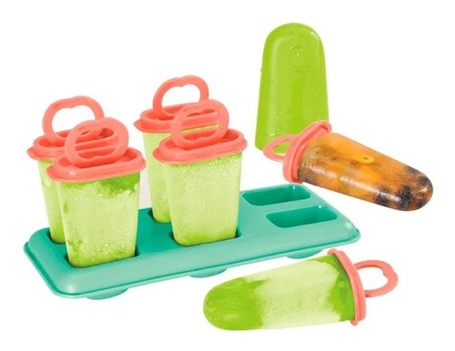 Contenedor - Heladitos Set X 6 Con Bandeja - Tupperware