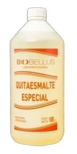Quitaesmalte Especial Sin Acetona Biobellus 1l