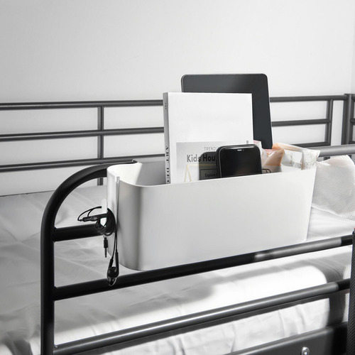 Cesta De Almacenamiento Junto A La Cama Para Dormitorio Orga