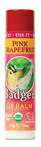 Bálsamos Y Hidratantes - Badger - Classic Lip Balm, Pink Gra