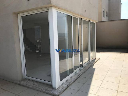 Cobertura Quartier 275m² - 3 Suítes - 4 Vagas! Vila Rosália - Guarulhos. Estuda Permuta! - Co0056