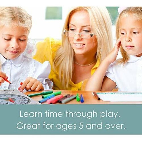 Learning Time Game: Una Gran Ayuda Didáctica De 128 Pi...