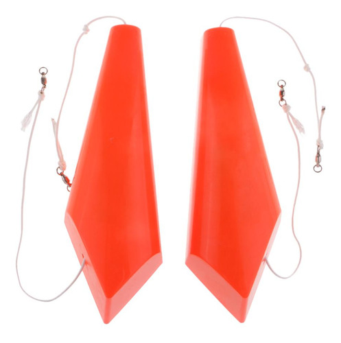 2 Unids Salpicaduras Trolling Boat Lure Trolling Flotante De