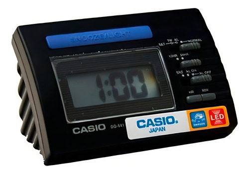Reloj Despertador Casio Dq-541-1r Negro