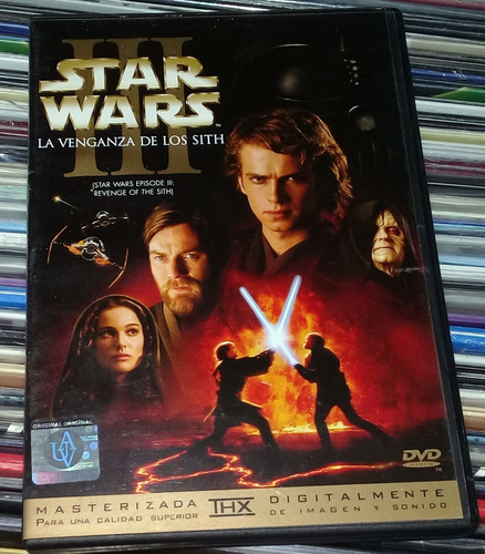 Star Wars La Venganza De Los Sith Dvd Doble Brasilero Kktus