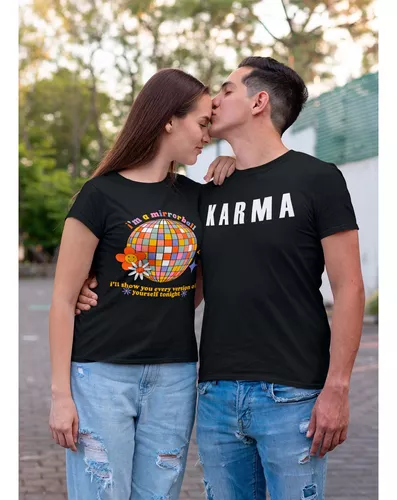 Camiseta Preta Karma