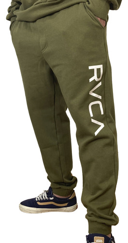 Calça Moletom Rvca Standard Verde