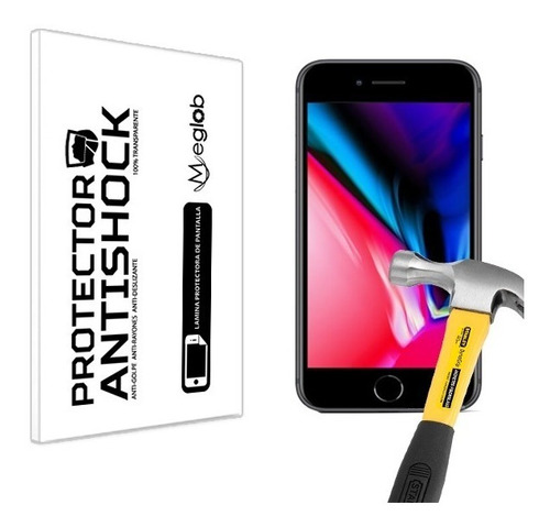 Lamina Protector Pantalla Antishock Antigolpe Apple iPhone 8