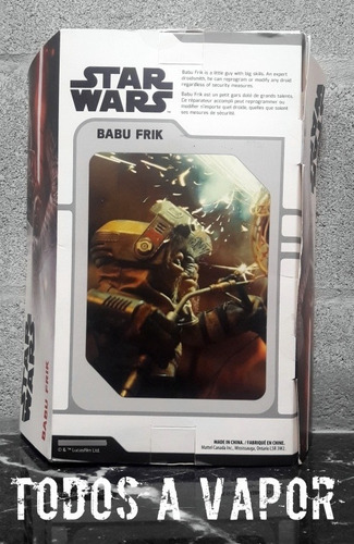 Figura Star Wars Babu Frik Plush, Peluche Disney Mattel